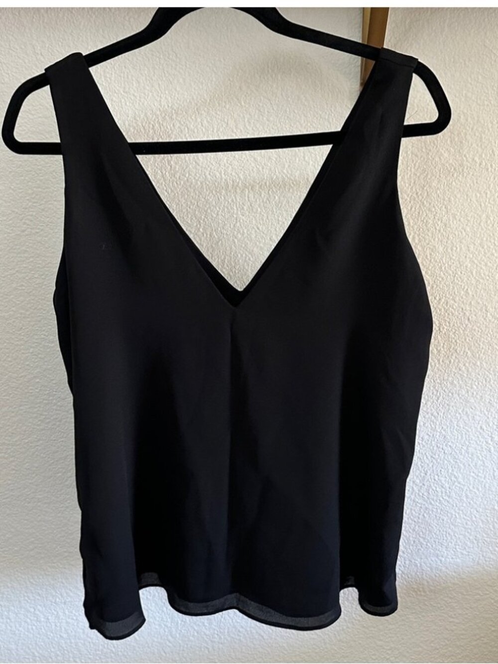 Black Medium Dressy Tank Top